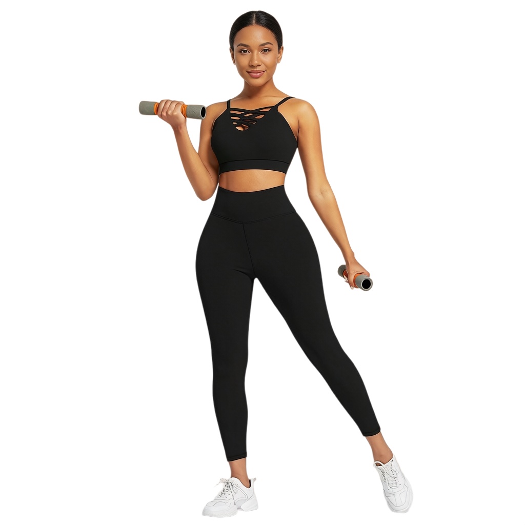 Fitness & Nutrition Lab - 3-częściowy damski zestaw do jogi i
